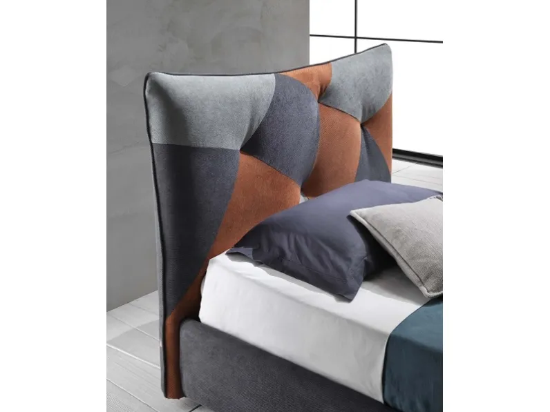 Letto matrimoniale con contenitore Spring Artigianale a prezzo ribassato