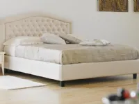 Letto classico con contenitore Zaffiro Hoppl a prezzo scontato