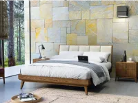 Letto matrimoniale moderno 1309 Mobilificio bellutti a prezzo ribassato