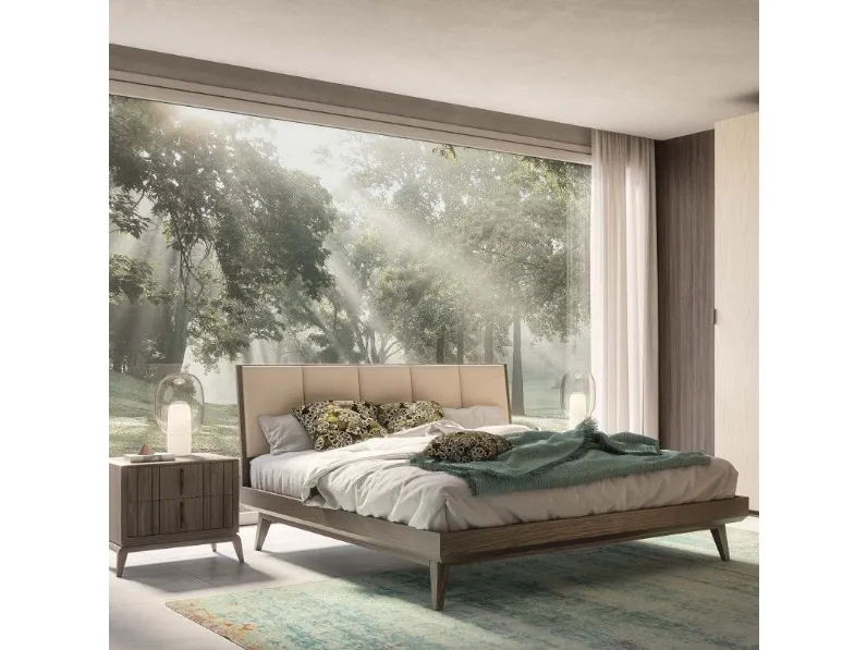 Letto moderno 1309 Mobilificio bellutti scontato 48%