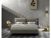 Letto imbottito con gambe * cortina flyLecomforta prezzo scontato