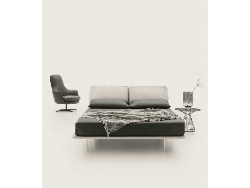 Letto imbottito modello Fenice di Le comfort scontato 30%