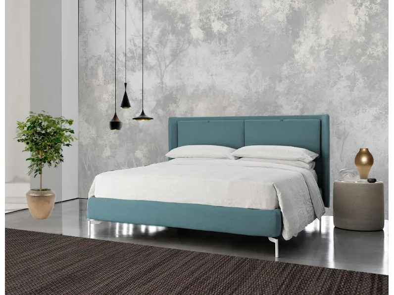 Scopri il Letto Kate di Bolzan, scontato del 26%! Una soluzione moderna ed elegante per arredare la tua camera.