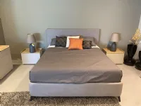 Letto imbottito con gambe Letto matrimonialeStilfar italiaa prezzo scontato
