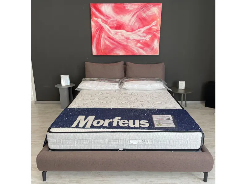 Letto imbottito modello Letto novaluna tecum imbottito scontato di Novaluna scontato 35%