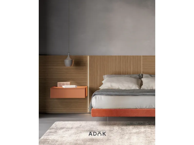Letto imbottito modello Carr di Adok scontato 17%