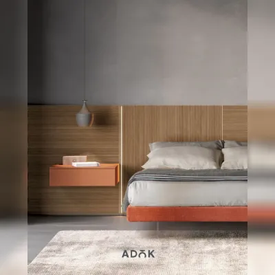 Letto imbottito modello Carr di Adok scontato 17%