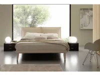 Letto moderno con giroletto Denise Ergogreen a prezzo scontato