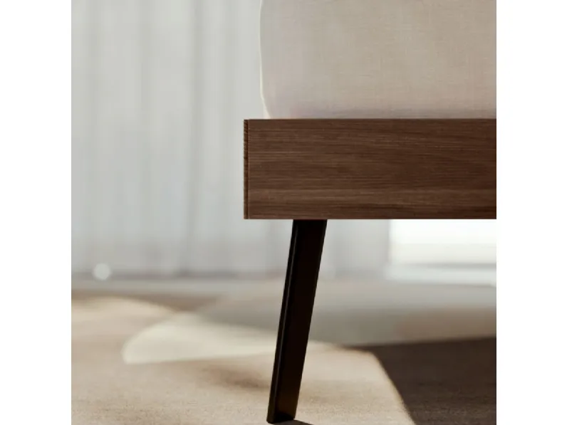 Letto moderno Letto moderno ofelia imbottito Mottes selection con un ribasso esclusivo