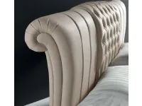 Letto imbottito modello Letto veneziano luxury italia pelle  di Md work scontato 45%