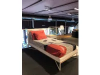 Letto imbottito con giroletto StyleDiellea prezzo ribassato