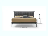 Letto imbottito con piedini CassiopeaRosinia prezzo scontato