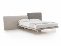 Letto imbottito con piedini Cooper outletDiotti.coma prezzo scontato