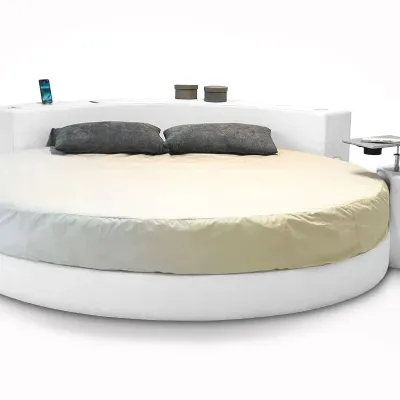 Letto Letto rotondo cristal high-techdi Artigianale scontato del 10%