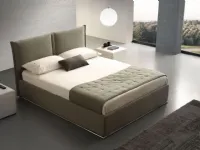 Letto matrimoniale con contenitore Asia Ergogreen a prezzo scontato