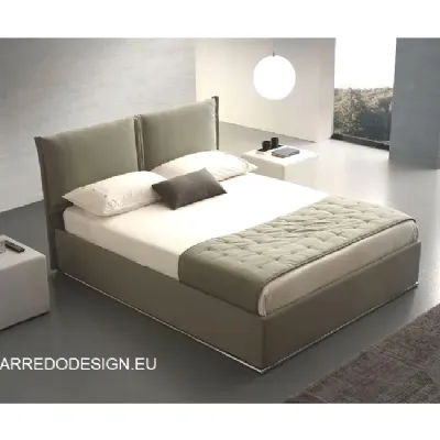 Letto matrimoniale con contenitore Asia Ergogreen a prezzo scontato