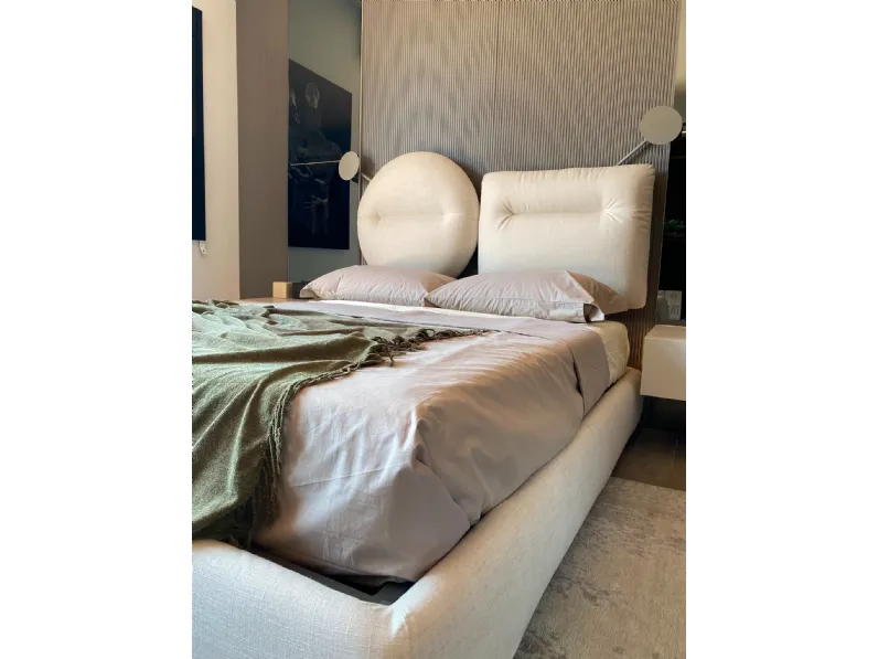 Letto design con contenitore Beshape Caccaro a prezzo scontato