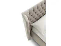 Letto king size con giroletto Caravaggio Le comfort a prezzo scontato