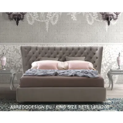 Letto classico con giroletto Caravaggio Le comfort a prezzo scontato