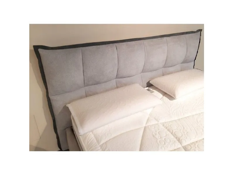 Letto design con contenitore Clarice Hopplà a prezzo ribassato