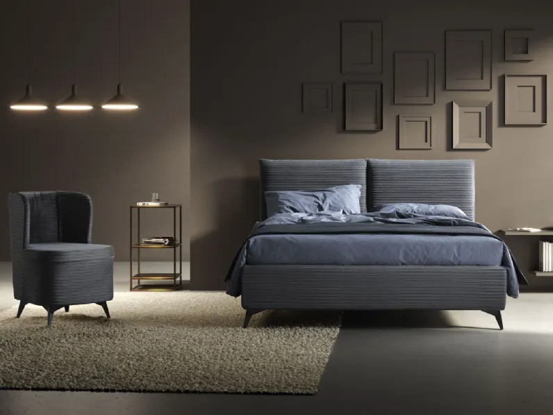 Letto imbottito modello Elettra: scopri il prezzo riservato 