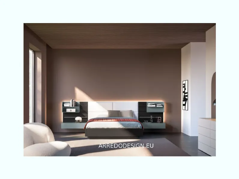 LETTO Gianko Orme in OFFERTA OUTLET - 30%