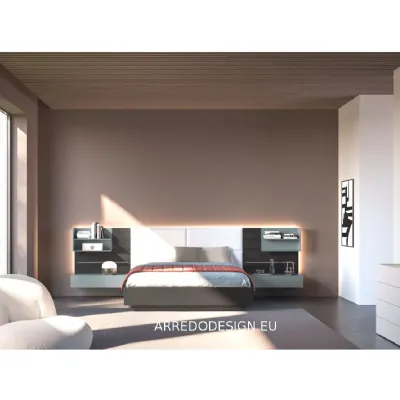 LETTO Gianko Orme in OFFERTA OUTLET - 30%