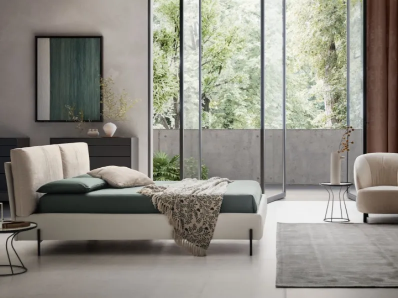 Letto design Ischia Le comfort scontato 25%