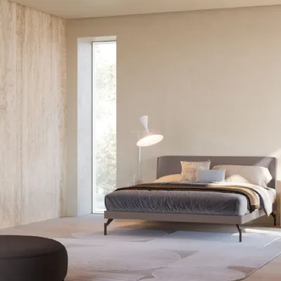 Letto Letto matrimoniale modello aura Orme SCONTATO a PREZZI OUTLET