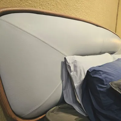 Letto imbottito con giroletto Romance Ozzioa prezzo ribassato