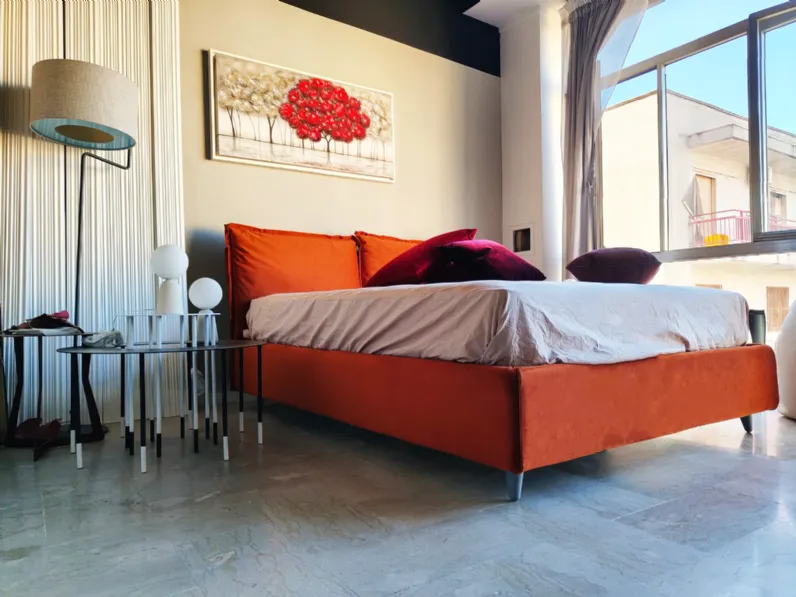 Letto moderno con contenitore So pop Noctis a prezzo scontato