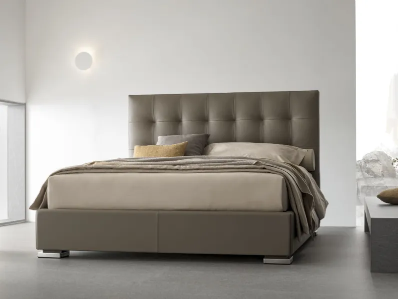 Letto matrimoniale moderno Victor plus V&nice a prezzo ribassato