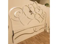Letto in ferro battuto con gambe ArabescoCosattoa prezzo scontato