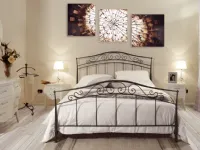 Letto classico con pediera Anna Artigianale a prezzo ribassato