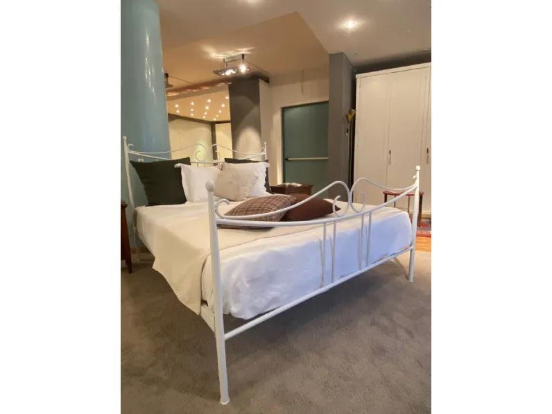 LETTO Letto in ferro  Artigianale in OFFERTA OUTLET - 17%