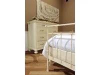 Letto matrimoniale con pediera Roberta Artigianale a prezzo ribassato