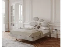 Letto in laccato con giroletto Letto in ferro forgiato a mano laccato Md worka prezzo scontato