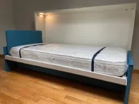 Letto in legno a scomparsa Kali 120 sofa'Cleia prezzo ribassato