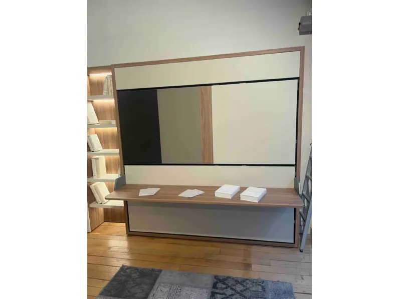 Letto in legno a scomparsa Kali duo board 2200�Clei�a prezzo ribassato