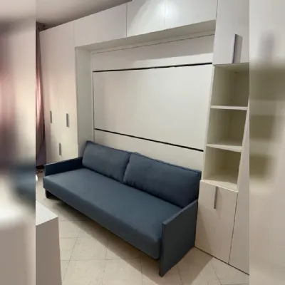 Letto in legno a scomparsa Kali duo sofa' 2200Cleia prezzo ribassato