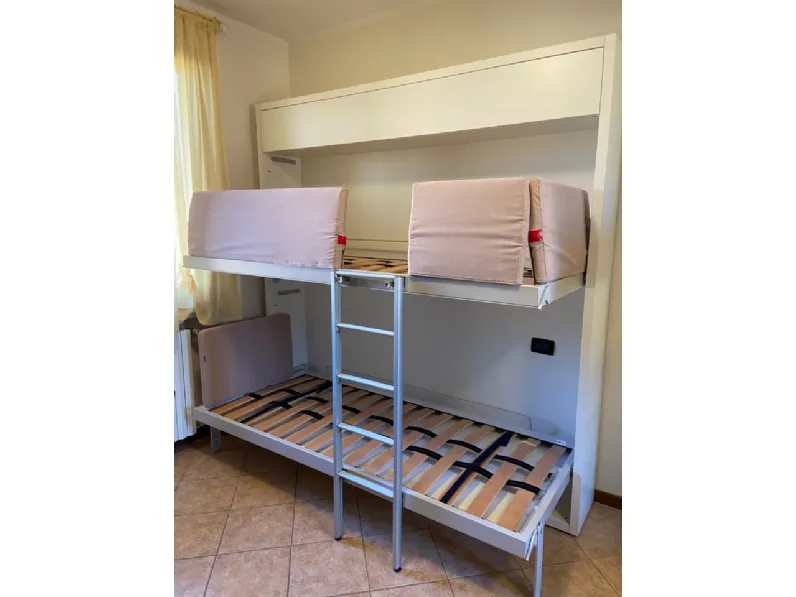 Letto in legno a scomparsa Lollisoft 220Cleia prezzo ribassato