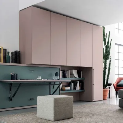 Letto in legno a scomparsa Nikai upClevera prezzo scontato