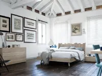 Letto in legno con gambe Barrique�Scandola�a prezzo scontato