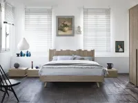 Letto in legno con gambe Barrique�Scandola�a prezzo scontato