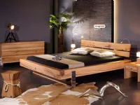 Letto in legno con gambe KuvetArtigianalea prezzo scontato