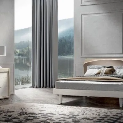 Letto in legno con giroletto Gruppo-letto mod.aurora in promo-sconto del 35%Dal cina prezzo scontato