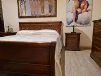 Letto in legno con giroletto Le primuleLe fabliera prezzo scontato