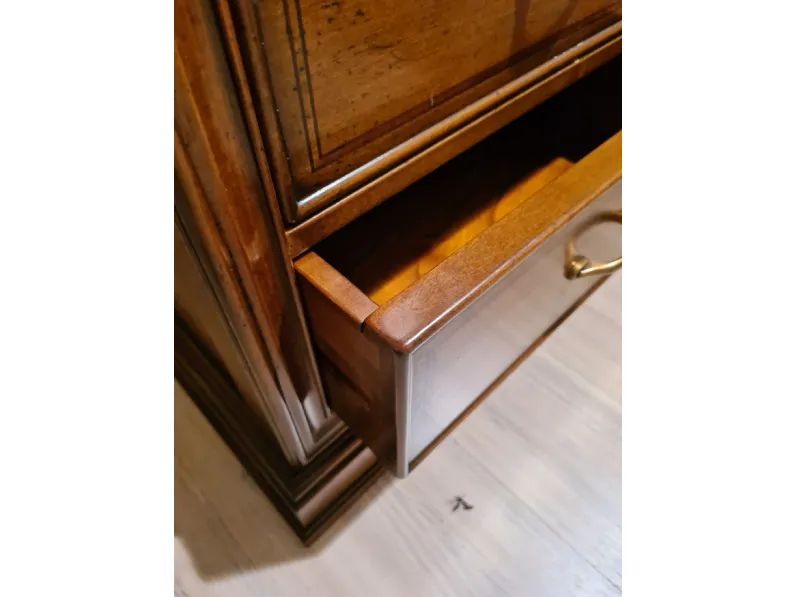 Letto in legno con giroletto Le primule Le fablier a prezzo scontato