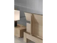 Letto in legno con giroletto Letto in pieno rovere spazzolatoMd worka prezzo ribassato