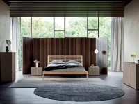 Letto in legno con giroletto Letto moderno ginevraMottes selectiona prezzo scontato